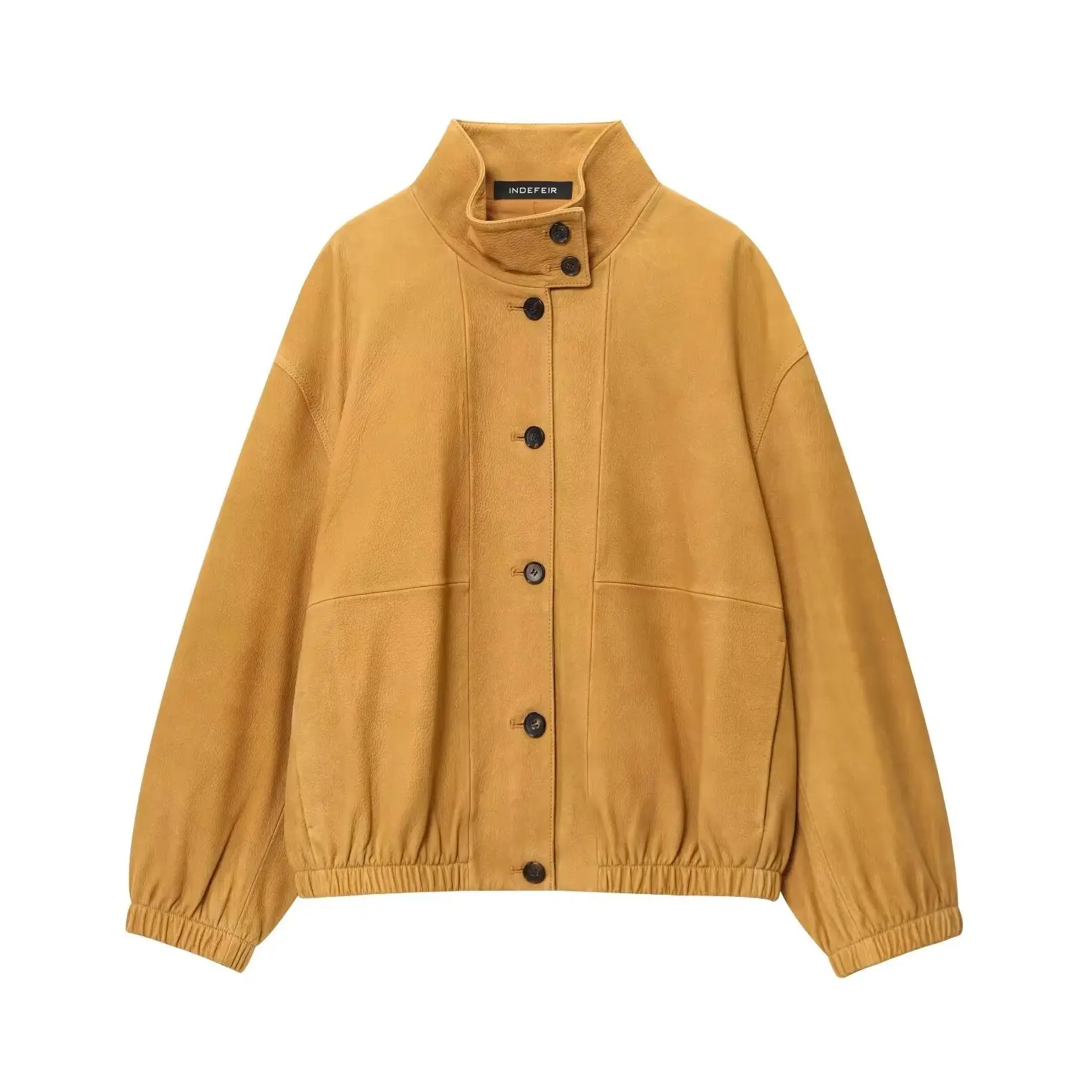 KONDALA Vintage Streetwear Casual Woman Pilot Jackets Loose Single Breasted Coat Fashion 2025 Autumn Pockets Female Outwear