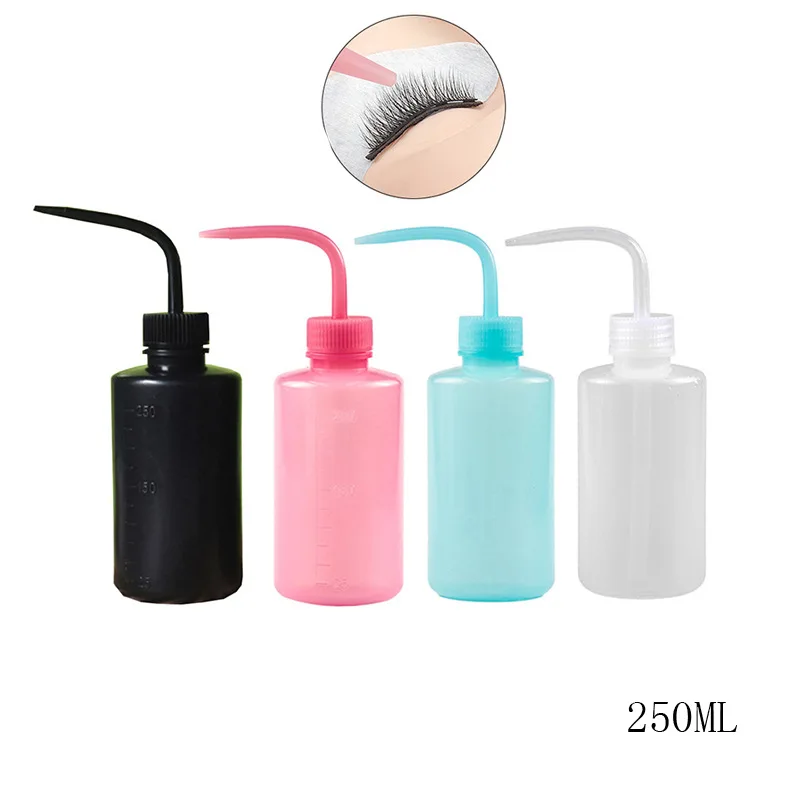 

Washing Bottle for Eyelash Extension 250ml Eyelashes Cleaning Washing Bottle for Grafting Makeup Tools Lash Extension Supplies