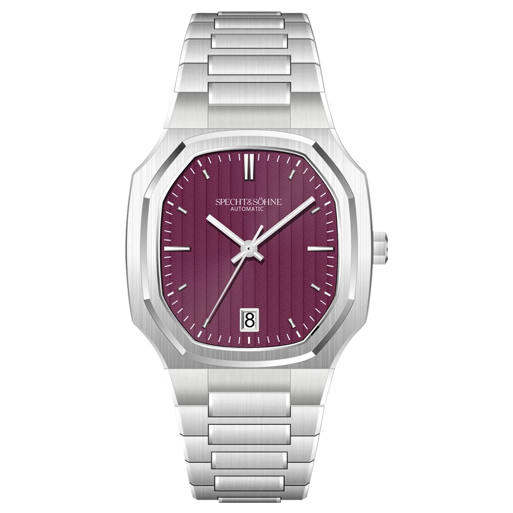 2026 Neue Luxus-Specht & Söhne Uhr 37MM Automatikuhren für Herren 8215 Uhrwerk Saphirglas Edelstahl 50M Wasserdicht