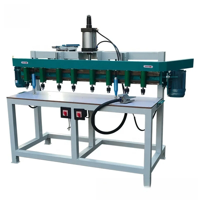 Factory Price Multi Spindle Drilling Machine Multi Boring Drilling Machine Woodworking Hole Open Machine