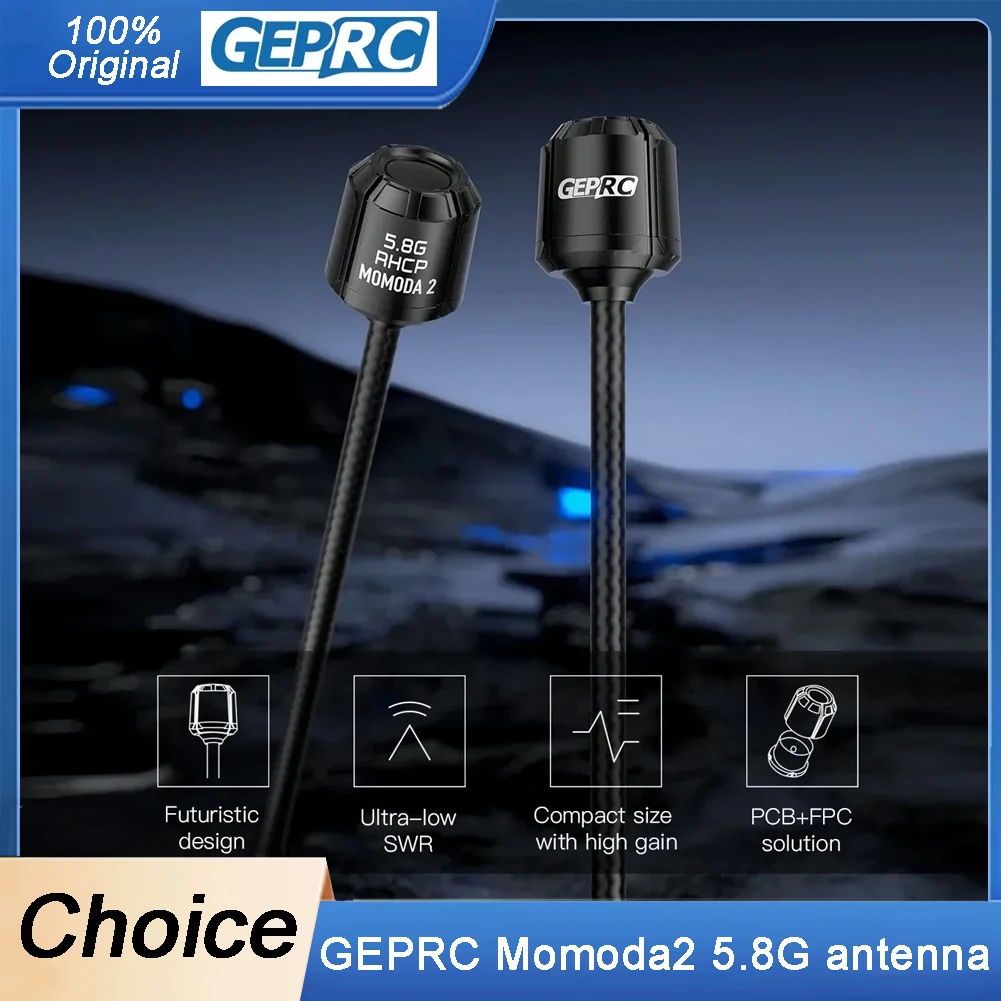 yZ[zGEPRC Momoda2 5.8G FPV Aei Oo[W - RHCP/LHCP 5.3-6GHz RC NAbhRv^[ h[ t[X^C DIY p[cp