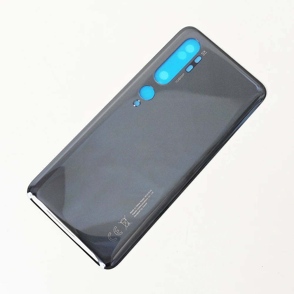 A+ high quality Back Glass Cover For Xiaomi Mi Note 10 Pro, Note10 ,Back Door Replacement Battery Case, Rear Housing Cover