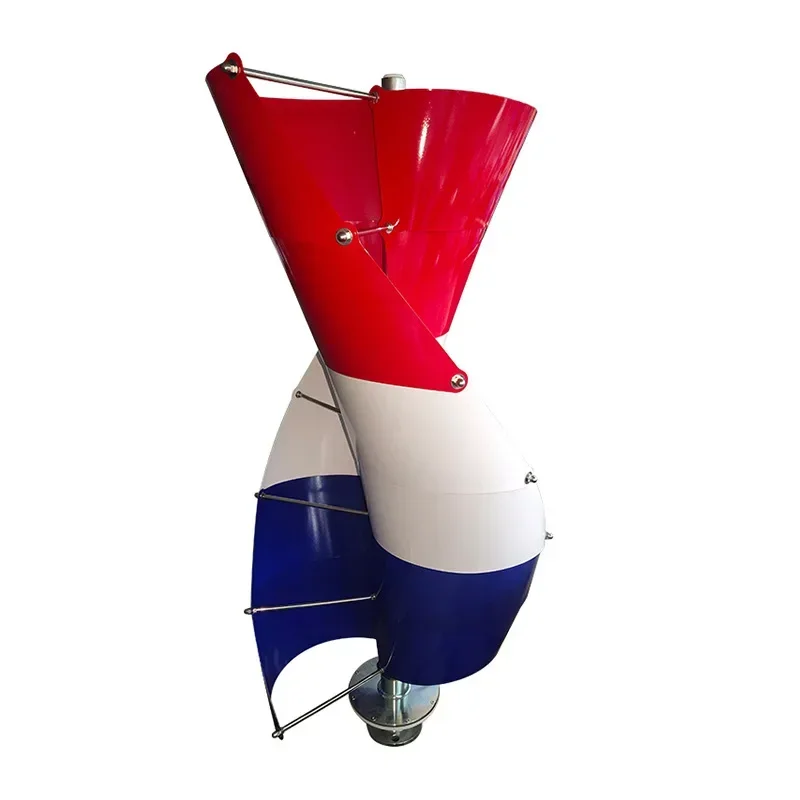 

V-shaped spiral wind turbine, good heat dissipation, low-speed permanent magnet/magnetic levitation generator 100w-600w