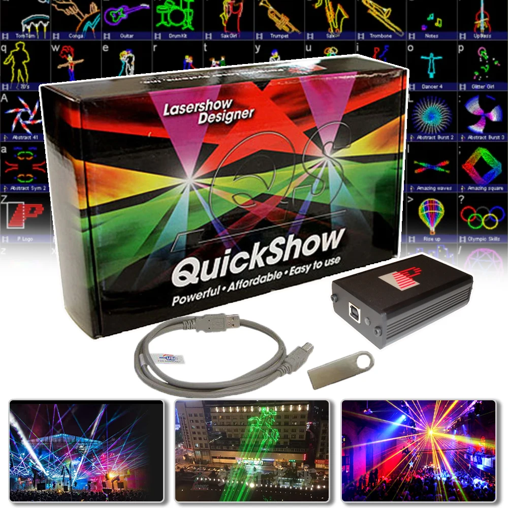 pangolin fb3 quickshow iluminacao laser ilda controle faca voce mesmo custom sytem software projetor onpc stage laser beam effects 01