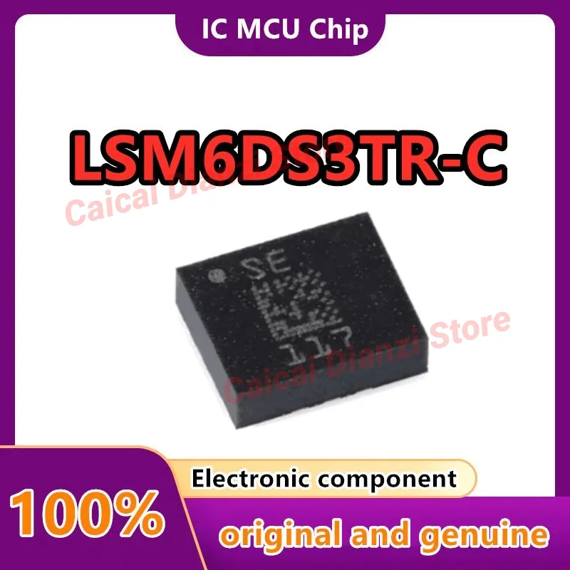 10pcs/lot LSM6DS3TR-C Screen printing S* LGA-14 Accelerometer/sensor