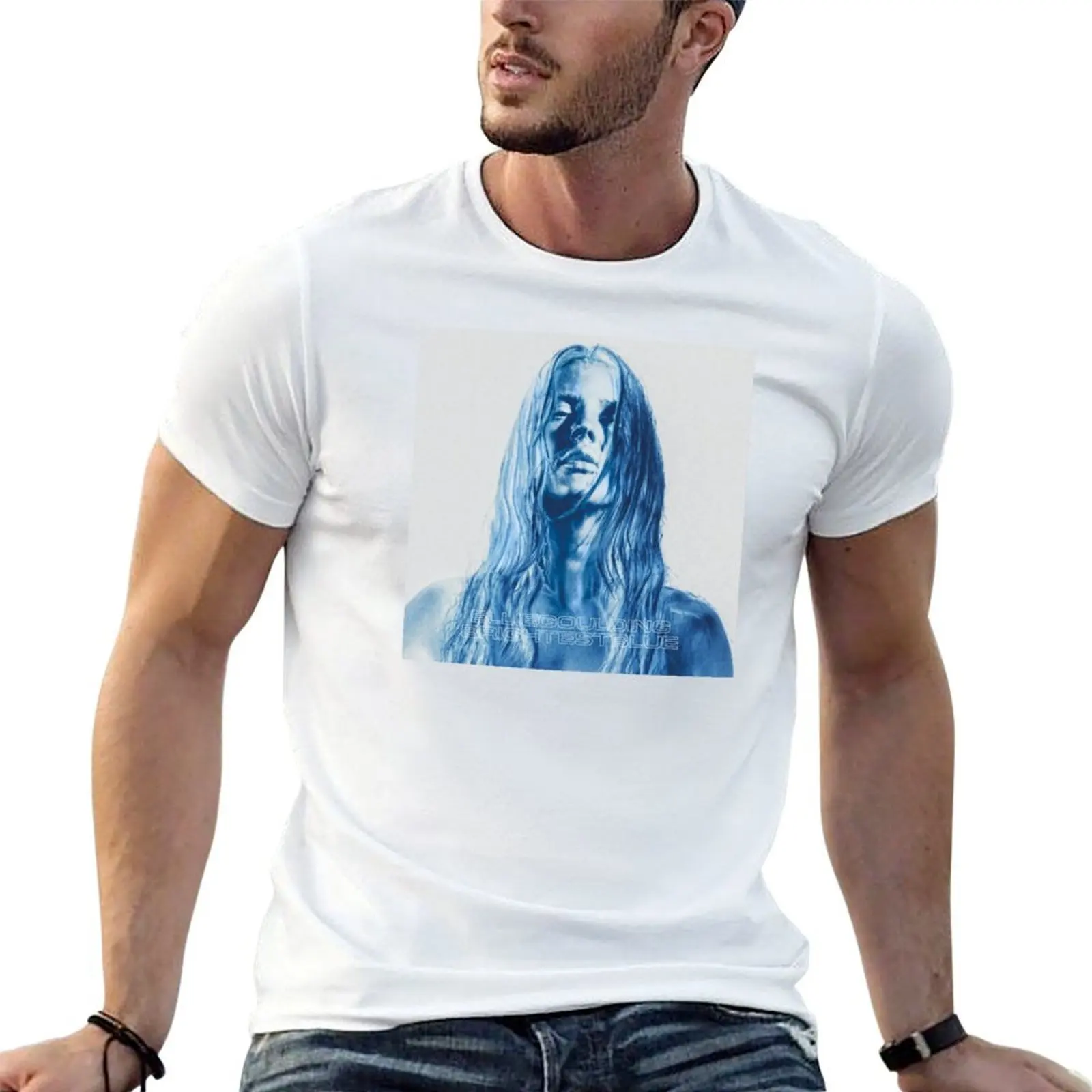 Ellie Goulding - Brightest Blue T-Shirt cotton t shirt pack cotton tshirt 100% man t shirts high quality luxury brand T-shirt