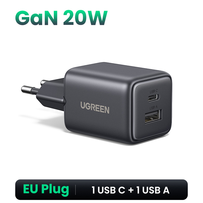UGREEN 20-45W GaN Charger PPS QC3.0 Quick Charge For Samsung S25 S24 Ultra iPhone 16 15 14 Pro Max iPad Tablet PD 3.0 Fast Charger