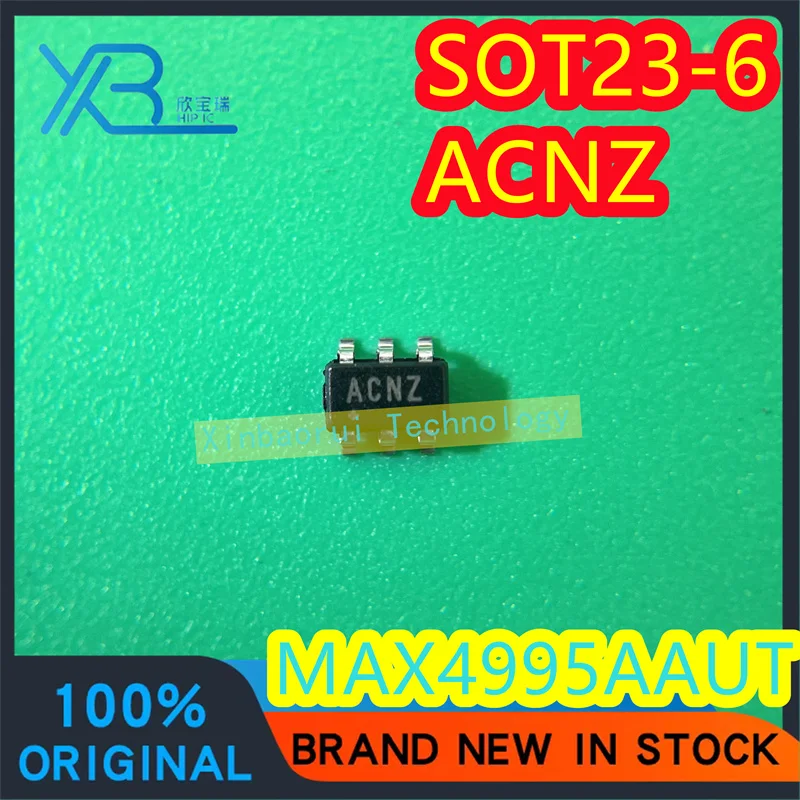 

(2/20pieces) MAX4995AAUT MAX4995 Parts Mark ACNZ SOT23-6 Power Electronic Switch Chip IC Brand New Original Electronics Spot