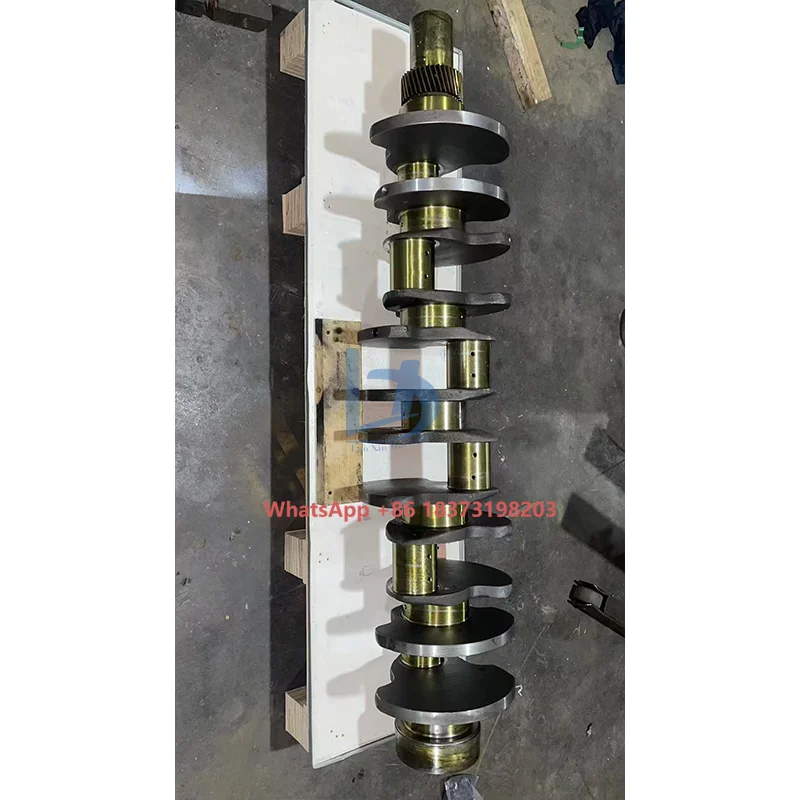 

Excavator Parts Forged Steel Crankshaft 2882729 2882730 2882731 3042800 3054866 for Cummins VTA28 Engine Crankshaft 3042800