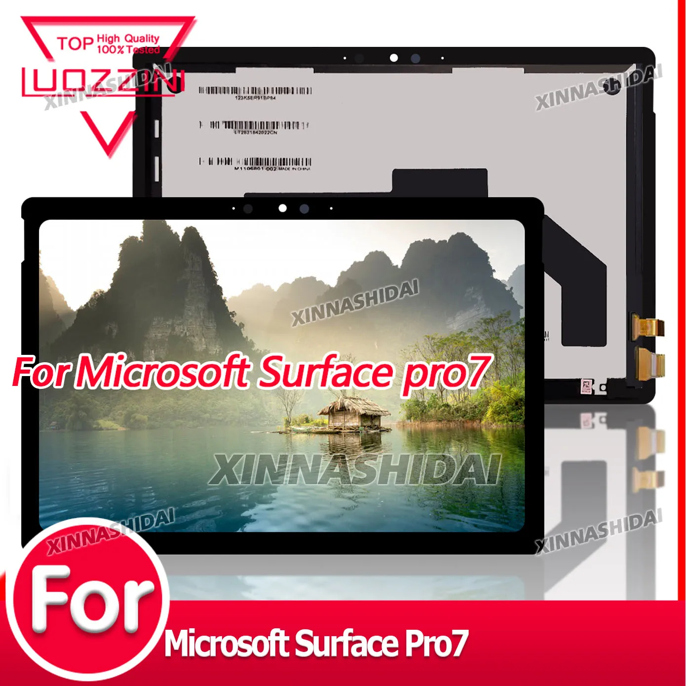 New Display LCD For Microsoft Surface Pro 7 LCD Display Touch Screen Digitizer Assembly For Microsoft Surface Pro 7 LCD