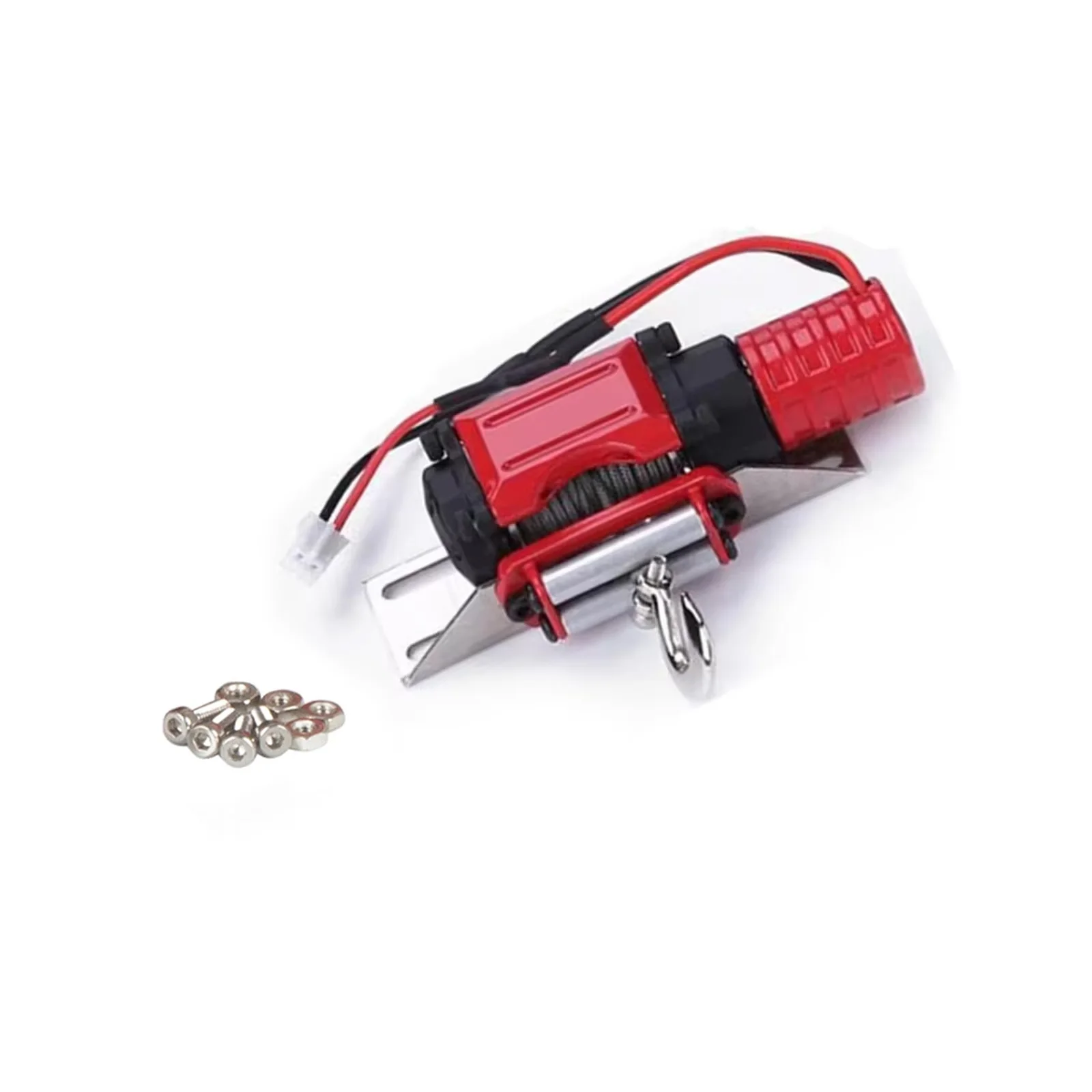 RCXAZ RC Metal Winch Winch Controller for 1/10 Traxxas HSP Redcat RC4WD Tamiya Axial SCX10 D90 HPI Crawler Car