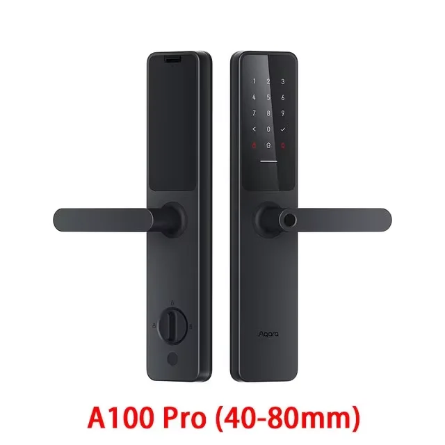 Aqara Smart Deurslot A100 Pro Zigbee Bluetooth5.0 A100Pro Smart Lock Bluetooth Vingerafdruk Ontgrendelen Werkt met Apple Homekit