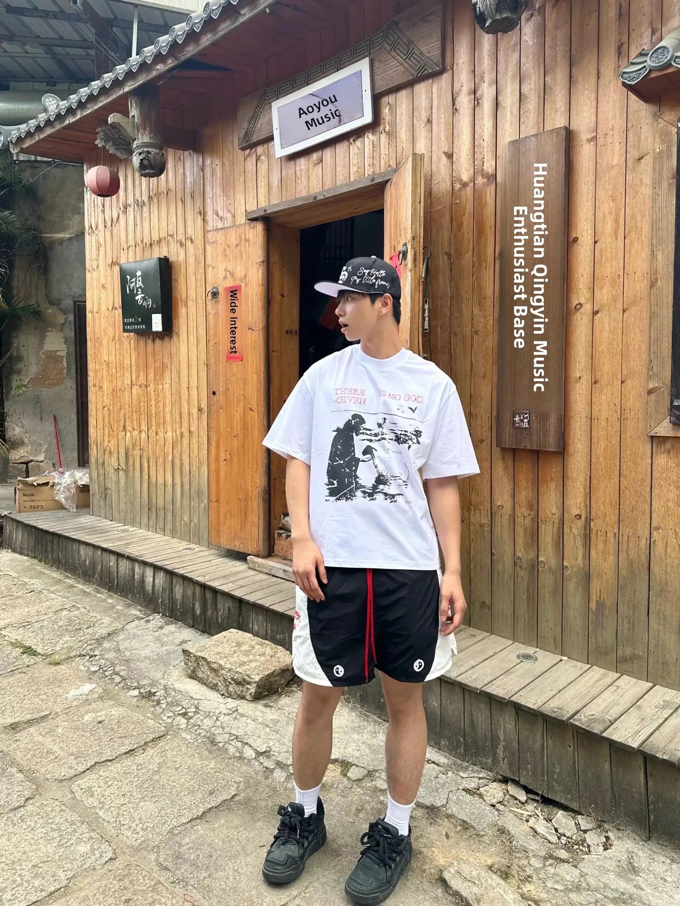 

Серия Tai Chi, американский ретро цвет, Blo orts, мужская летняя повседневная свободная модель выше колена, молодежная тонкая модель витали