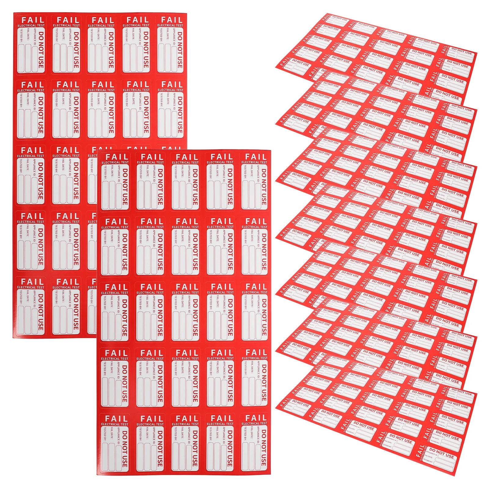 

10 листов пройденного тестирования качества, этикетки, наклейки, клейкие складские проверенные бирки, проверка качества, пройденные наклейки для доставки