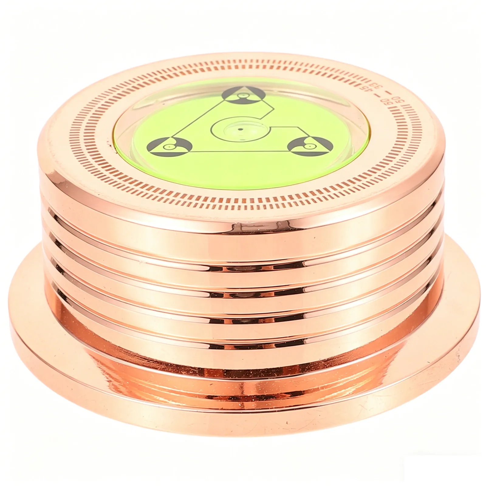 1Pcs Aluminum Alloy Record Weight Stabilizer Metal Disc Stabilizer Anti Vibration Turntable Leveling Record Player Accessories