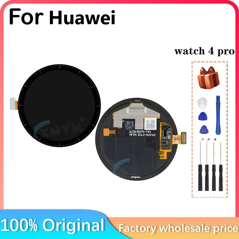 For Huawei watch 4 Pro MDS-AL10  MDS-AL00 smartwatch LCD display screen parts replacement and repair