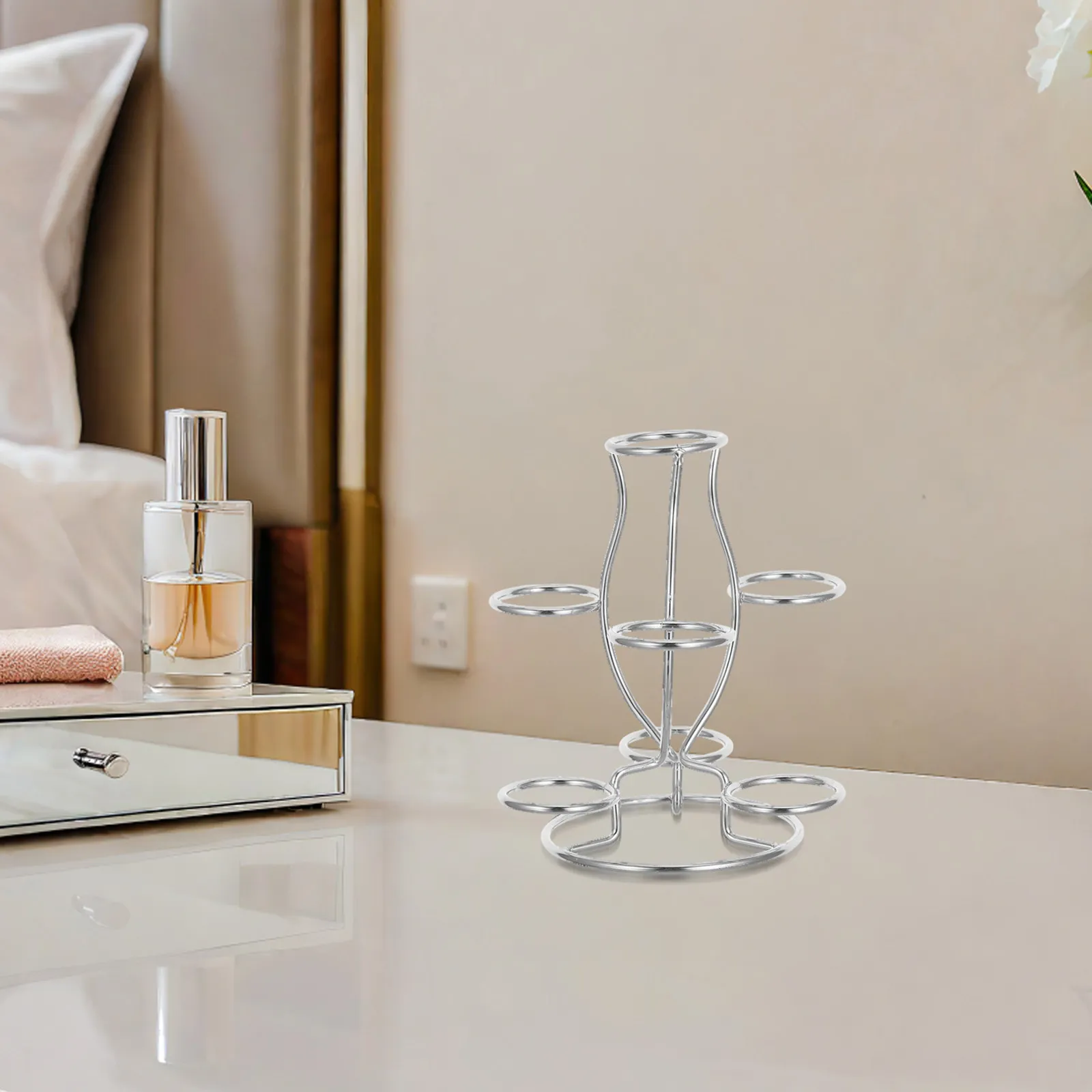 Metal Crystal Ball Display Stand Sturdy Iron Design Multi Sphere Base for Desktop Home Decor Crystal Display Base Stand Orb