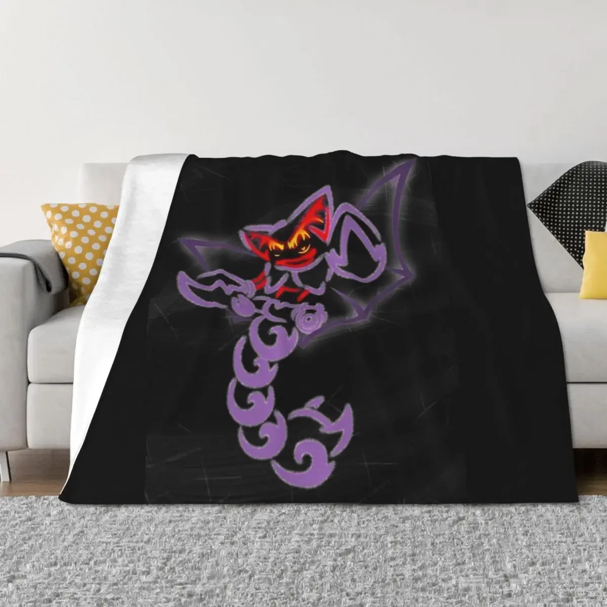 Gliscor القبلية تصميم كلاسيكي تي شيرت.png رمي بطانية الفانيلا النسيج الفاخرة رشاقته أنعم البطانيات للأطفال #2