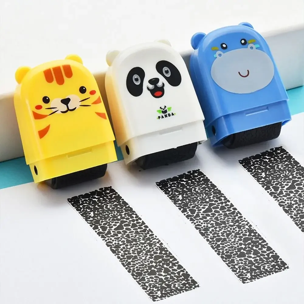 Express Bill Applicator Security Stamp Roller Privacy Applicator Identity Protection Rolling Privacy Seal Self-Inking