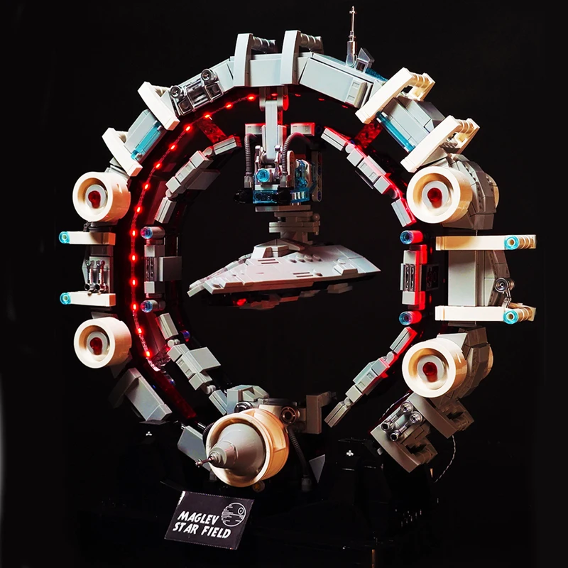 Creative Star Spaceship MOC Bricks Model Classic Movie Starship Building Blocks Toys DIY Kid Adult  Birthday Gifts Room Ornament