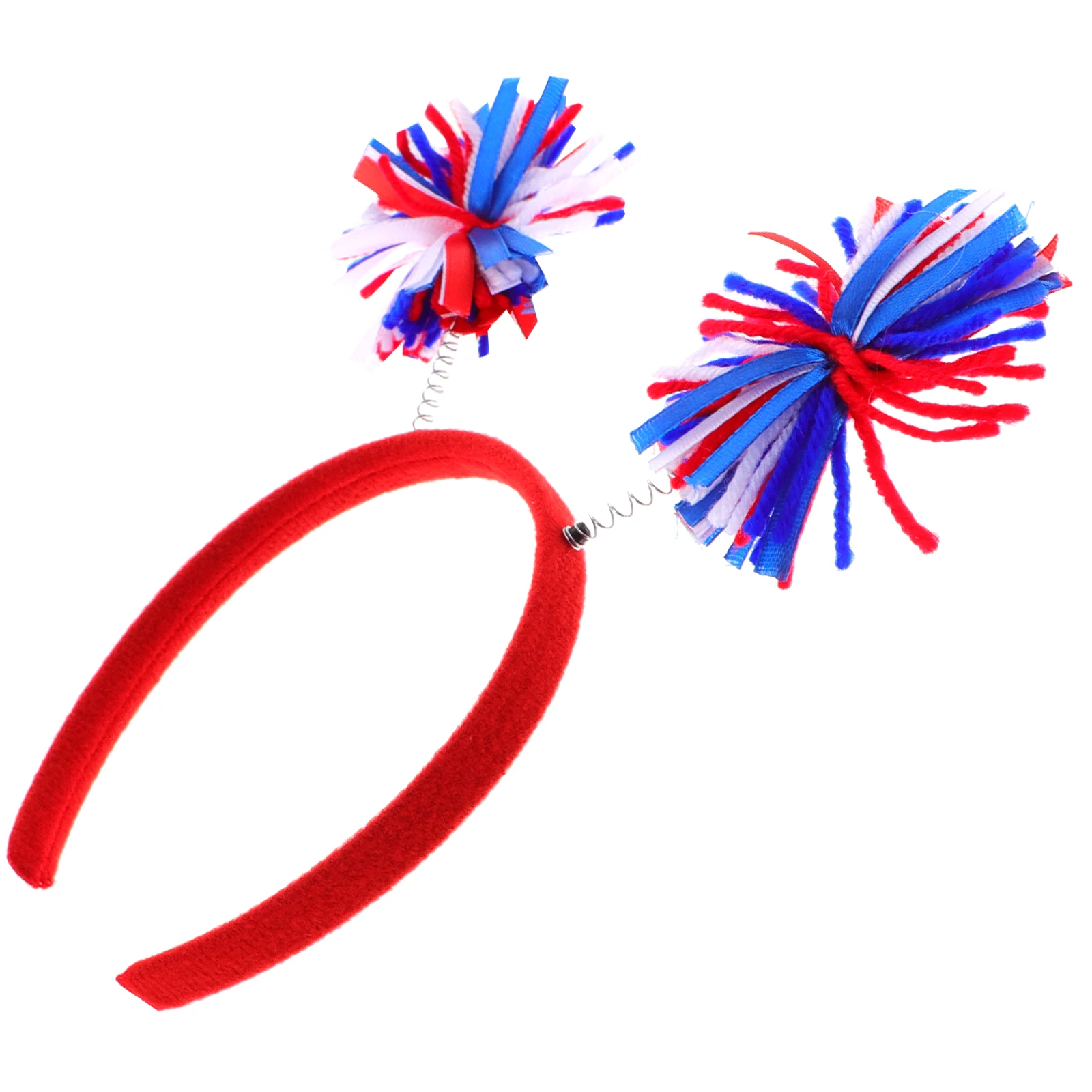 

Red White Headb Independence Day Hair Hoops Head Hoops Festival Accessories Celebrations Party Ribbon Women Trendy