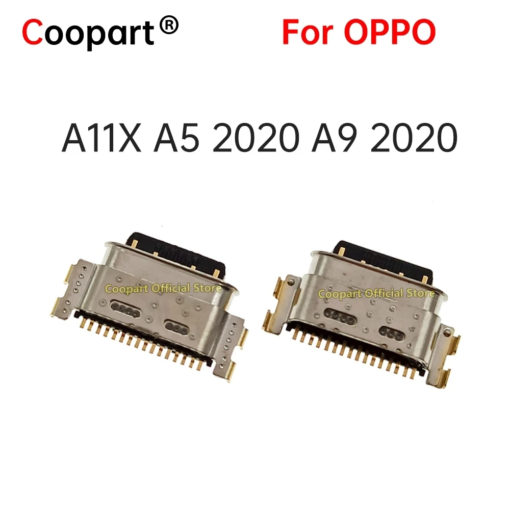 

New Coopart Micro USB Type C Plug Charging Port Dock Connector Socket For OPPO A11 A11X A5 2020 A9 2020