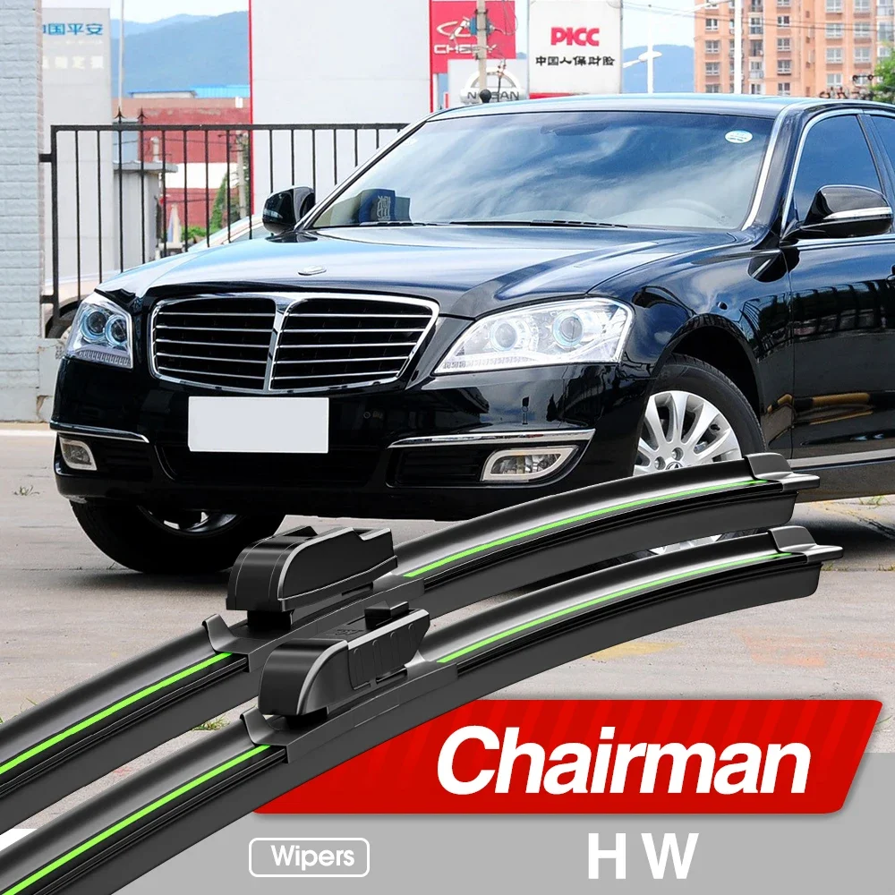 

For Ssangyong Chairman H W 2008-2018 Front Windshield Wiper Blades 2pcs Windscreen Window Accessories 20010 2012 2013 2015 2017