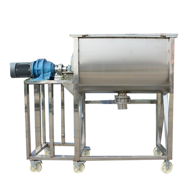 

Commercial Wholesale Food Mixing Double Horizontal Ribbon Blender Powder Mixer