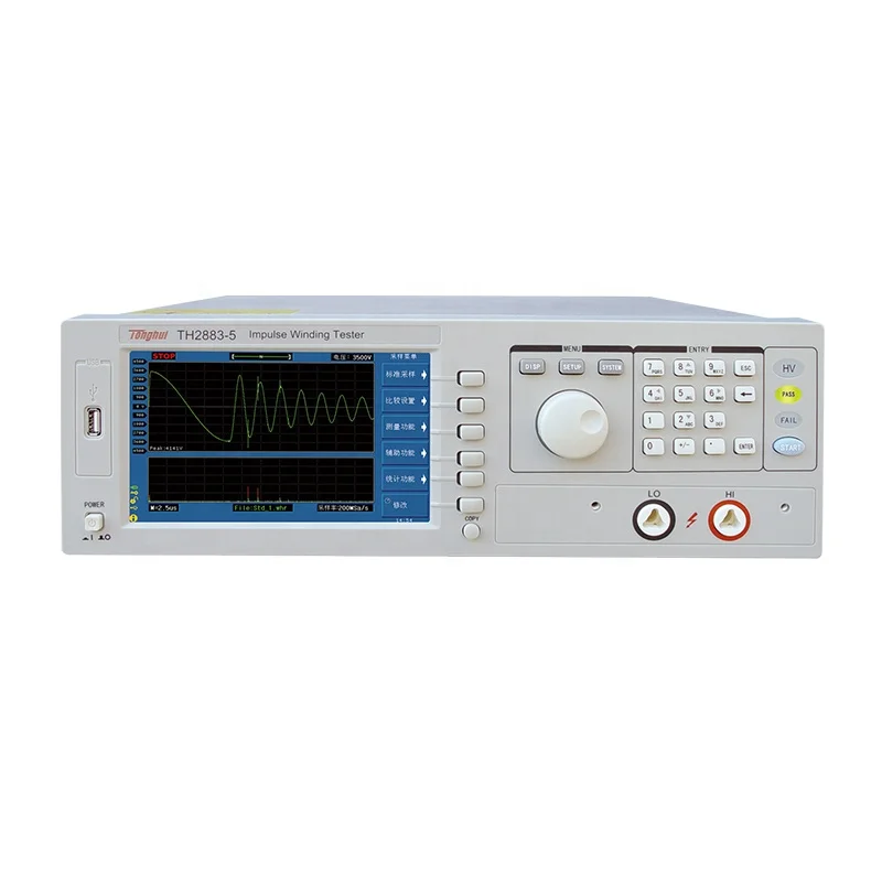 Tonghui TH2883-1 Impulswicklungstester TH2883-5 TH2883-10 Digitaler Impulsspulentester Transformator Inter-Dreh-Isolationstest