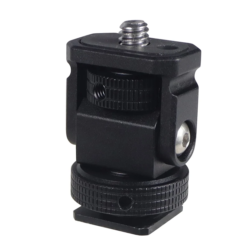 Monitorständerhalter, EVF-Halterung mit Kaltschuh, 1/4 Zoll Schraube, ARRI-Positionierungsstift, 3/8 Zoll Loch, für DSLR-Kamera, Feldblitzlichthalterung – Detail 15