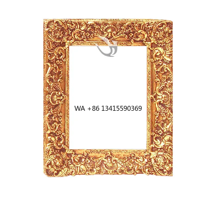 

Decorations for Home Macrame Resin Photo Frame Nordic Style Art Oil Painting Frame