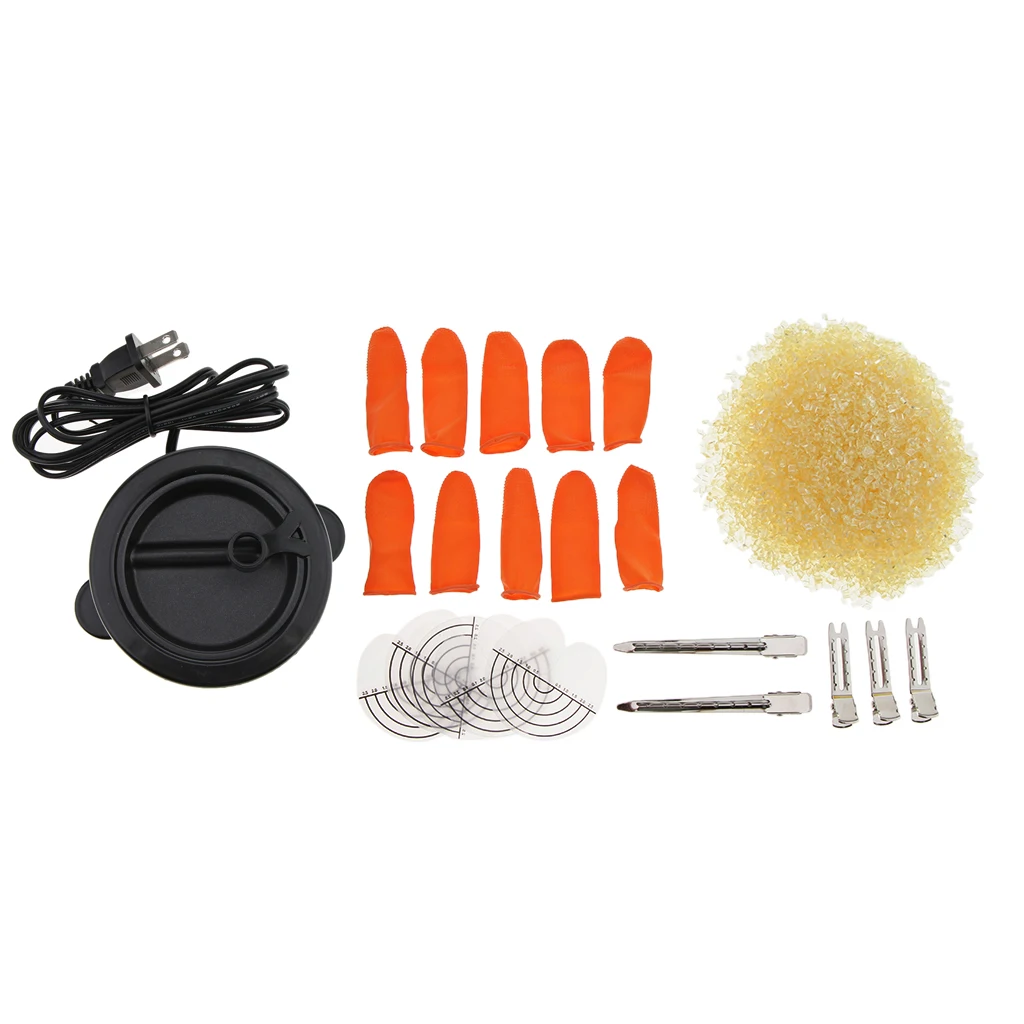 Pro Keratin Glue Pot Tool Kit for Hair Extensions Glue Beads