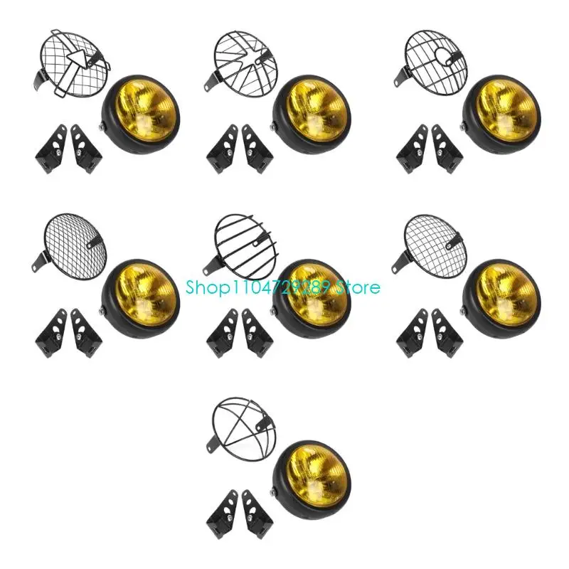 

D8KE Universal Motorcycle Furlight Upgrading Glass Lens 3000LM Output Easy Установка