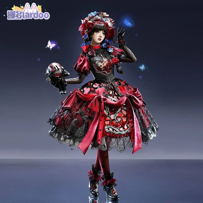 الهوية الخامس أليس ديروس فتاة صغيرة ملكة جمال طبق الرمان لعبة البدلة فستان رائع موحدة تأثيري حلي هالوين #2