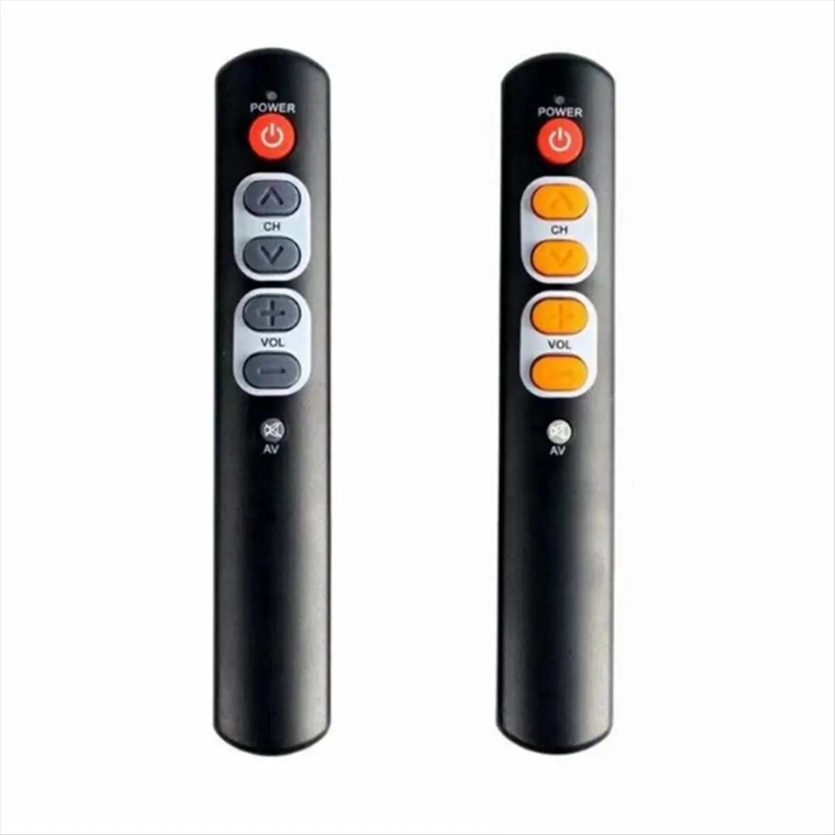 AAAE Learning Remote Control Big Buttons Seniors Elderly Universal Programmable TV Remote Supports TV STB DVD HiFi IR Devices