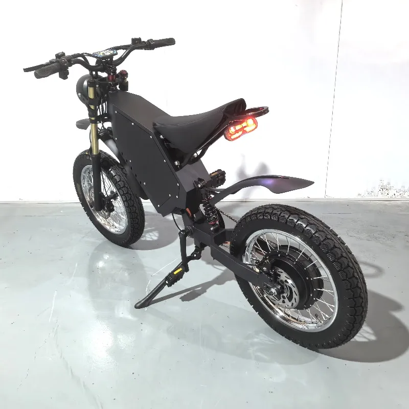 

SXLL 72V 3000W 15000W 100km X20 Pedal Assisted Stealth Bomber Electric Bike Adult Powered Lithium Battery