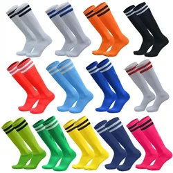 Football Socks Compression Socks Men's Black And White Striped Baseball Rugby Sports Socks Football Golf Running Natural Hiking