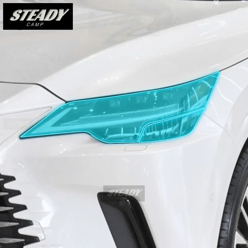 

For Lexus RX 350 450 500 2022-2023 Car Exterior Headlight Anti-scratch TPU Protective Film Anti-scratch Repair Accessories