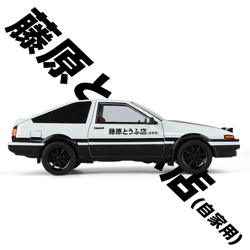 JDM 1:18 Toyota AE86 TRUENO Drift Racing Alloy Metal Diecast Model