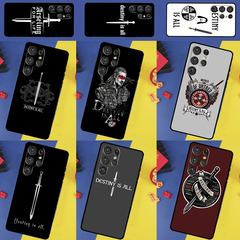 Uhtred le dernier royaume destin coque de téléphone pour Samsung Galaxy S25 Ultra S9 S10 S20 S21 FE S22 S23 Plus S24 Ultra couverture arrière