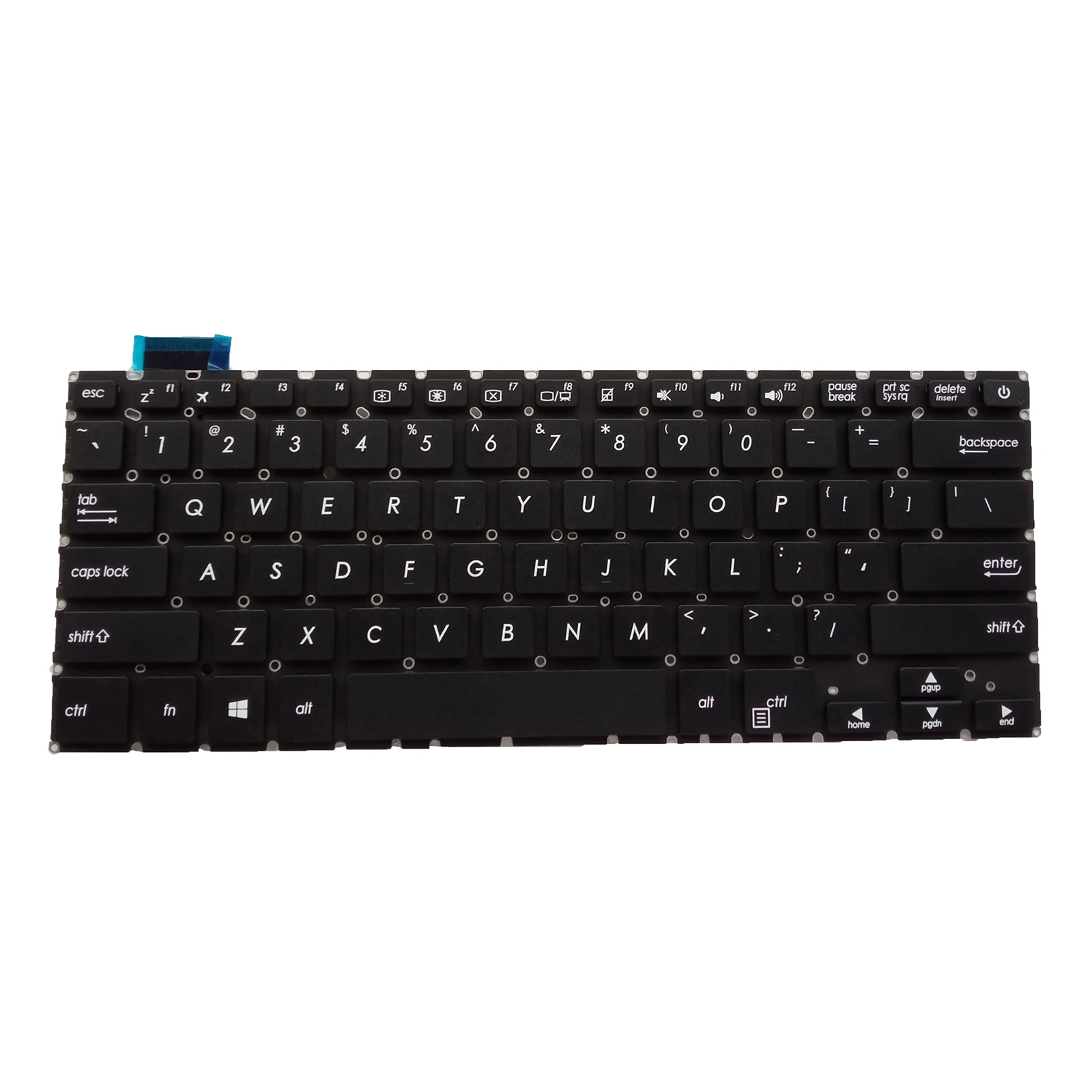 

Клавиатура ноутбука США для ASUS X407UB A407 X407 X407M X407MATPN- Q211X407UBR X407UA без указателя, без подсветки