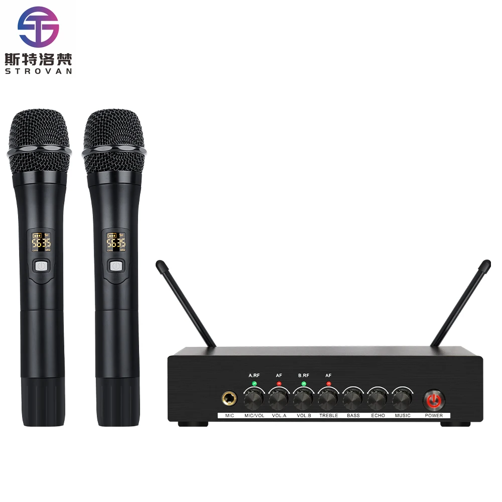 

Karaoke Handheld Dynamic UHF Wireless Microphone Universal Wireless Microphone