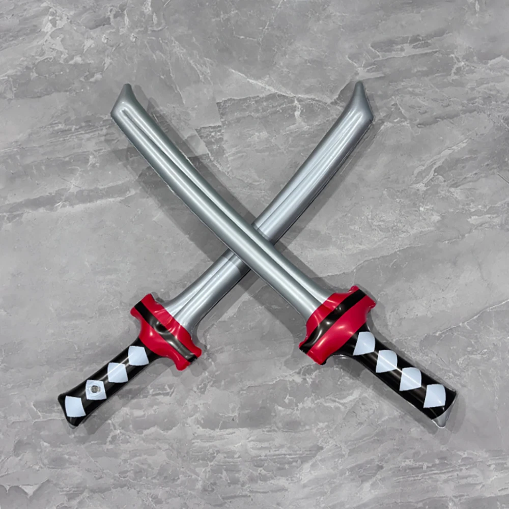 12pcs  Inflatable Sword Inflatable Knife Used for Event Theme Parties Role Playing Christmas Games Stage Props Halloween