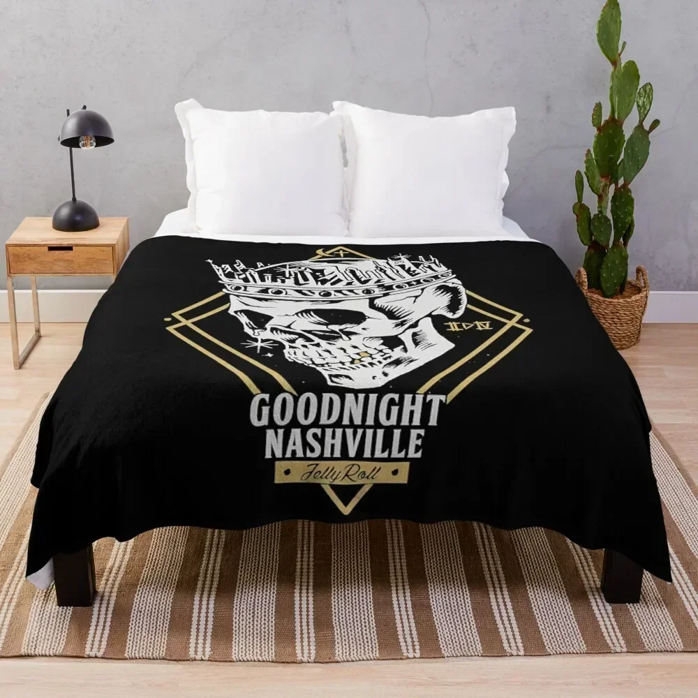 

Goodnight Nashville Throw Blanket Moving for winter sofa bed halloween Blankets