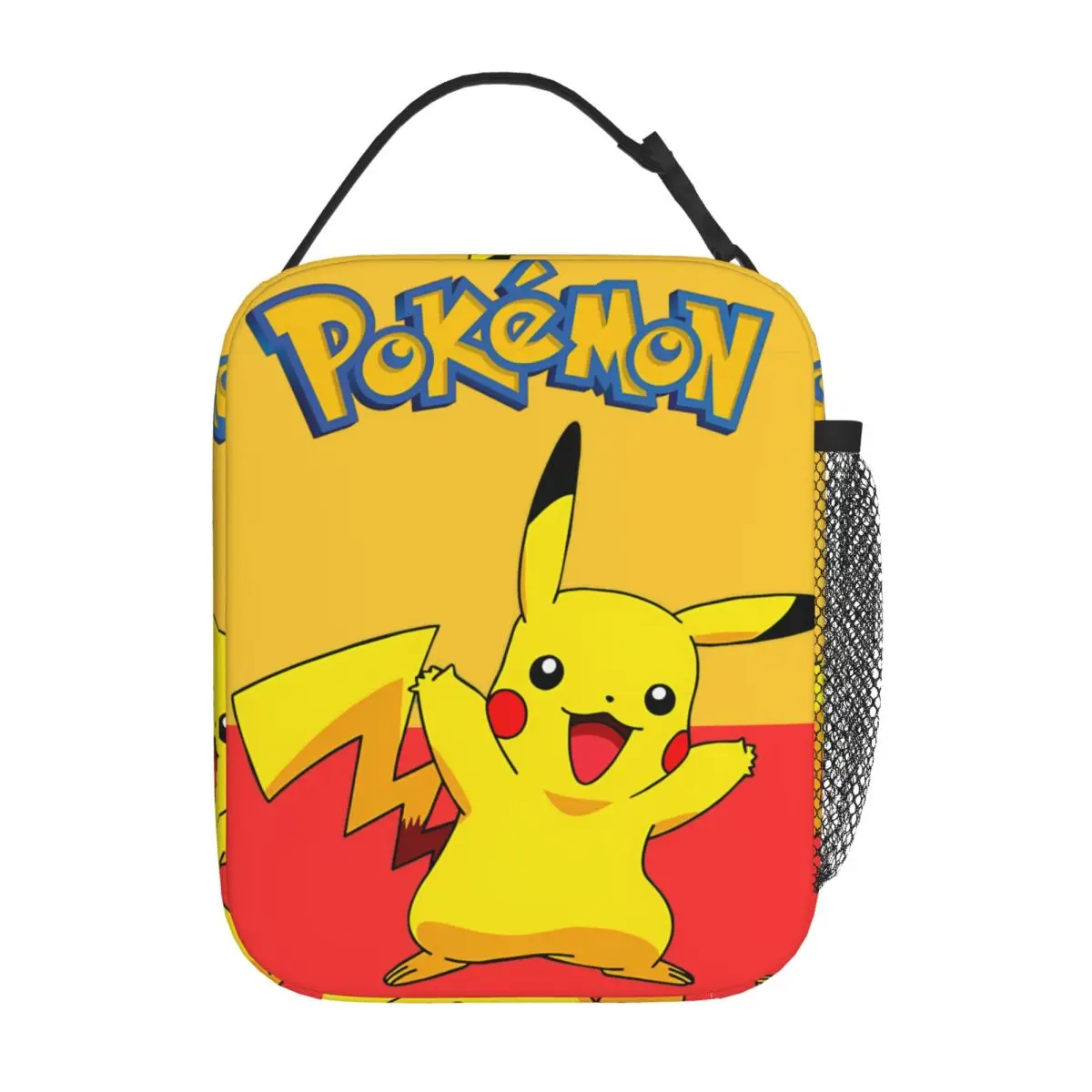 Pokemon Cartoon Animals Legend Tapestry Lunch Food Box Pocket Monster Pikachu Office Staff Cooler For Work Lunch Boxes Capacity