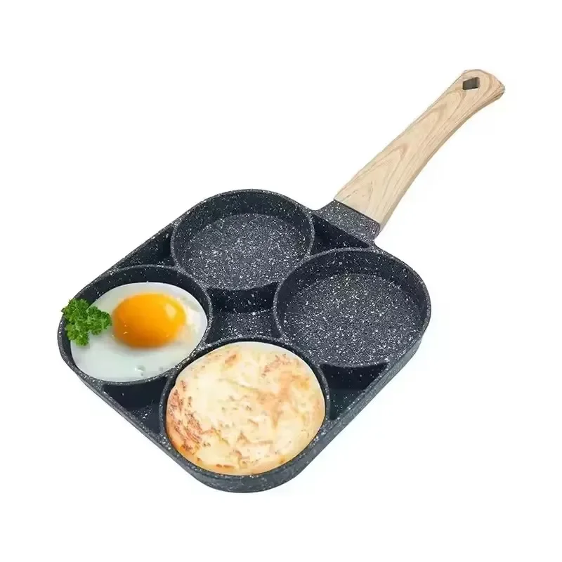 

2025 New Egg Frying Pan Nonstick Pancake Pans 4-Cups Cookware Pancake Pan Egg Pan Suitable for Gas Stove Induction Cooker