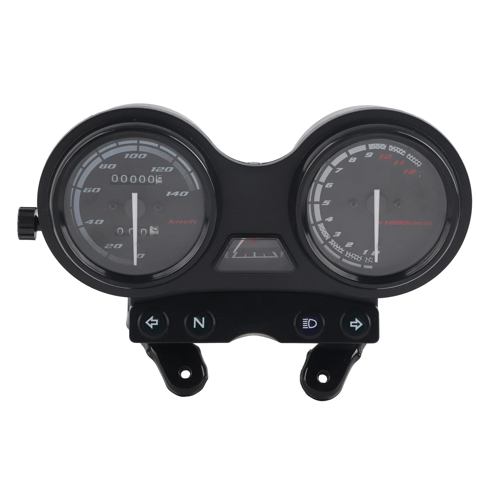 Motorfiets Snelheidsmeter DC12V Motor Accessoires 12000 RPM HD LED LCD indicator Kilometerteller Anti-glare Voor Yamaha YBR125