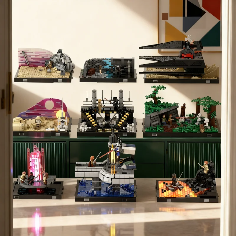 5090pcs MOC Skywalker Saga Star Battle UCS Model Building Blocks Toy Gift Creative Display Collectible Desk Premium Adult Kids
