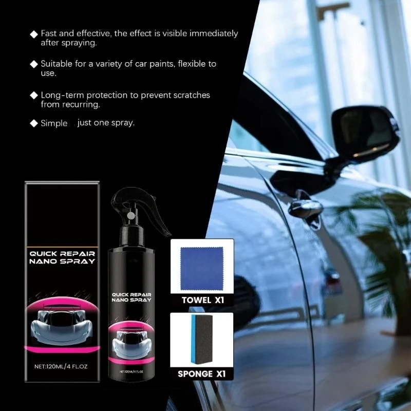 Quick Scratch Remover Suitable For Vehicle Deep Scratch Repair Sprayer Car Scratch Remover With Anti Scratch