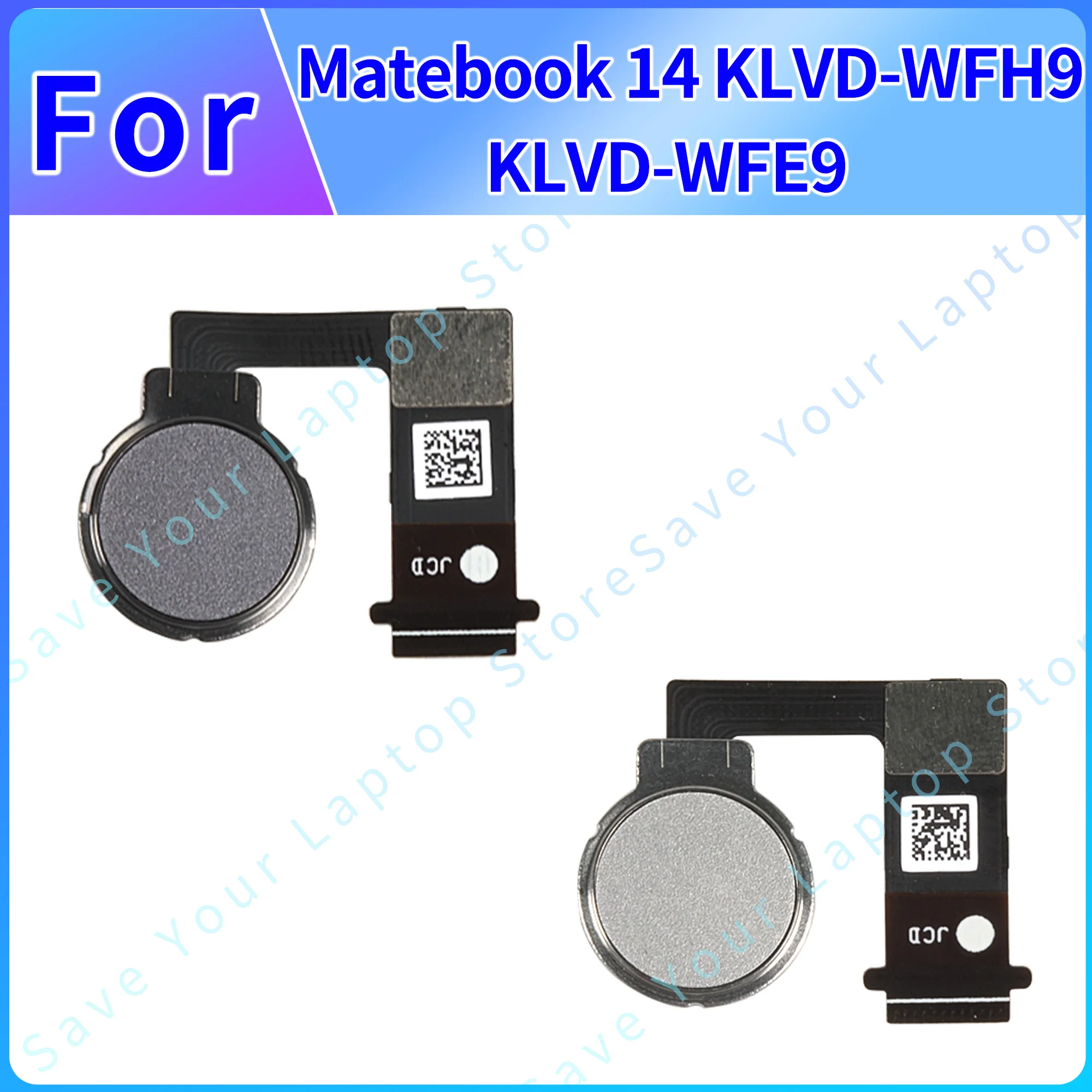 

NEW Parts For Matebook 14 KLVD-WFH9 KLVD-WFE9 Power button Home button replacement